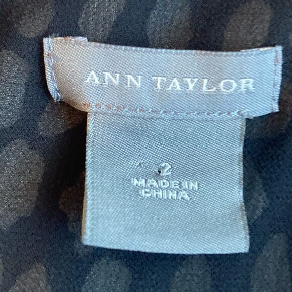 Ann Taylor Silk Top Size 2 - Picture 4 of 8